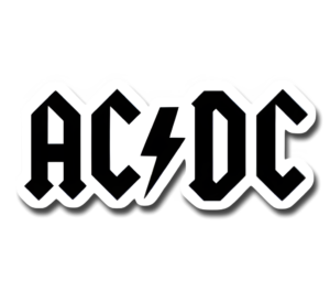 Home AC/DC Sticker