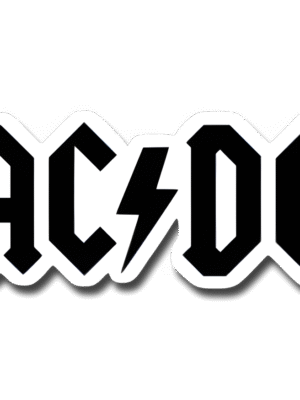 AC/DC Sticker