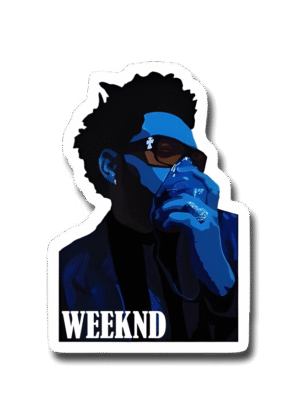 Weeknd Sticker